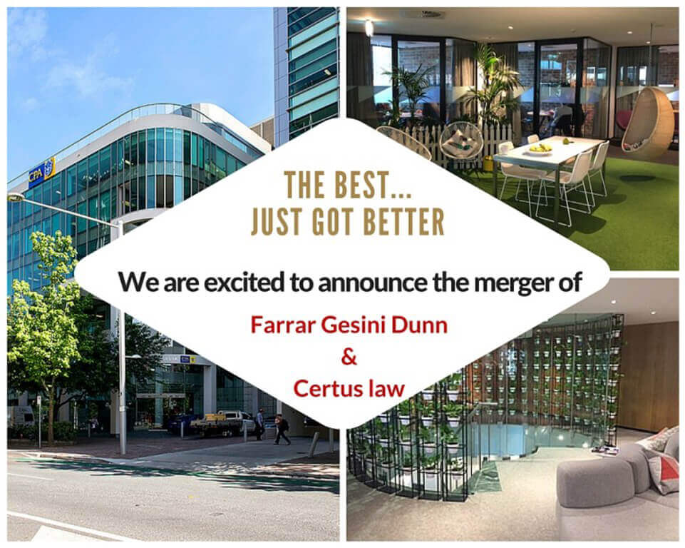 FARRAR-GESINI-DUNN-ANNOUNCEMENT