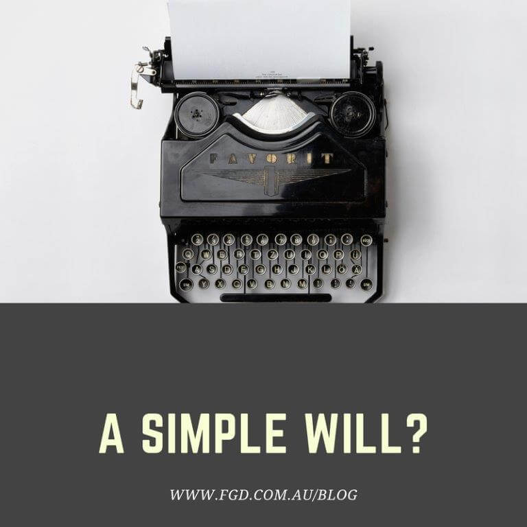 simple will basic will