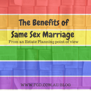 benefits of same sex marriage