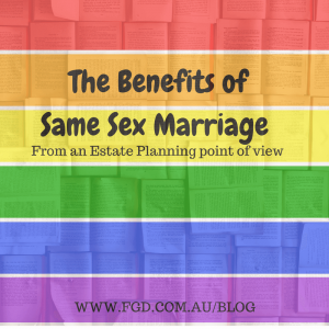 advantages of same sex marriage