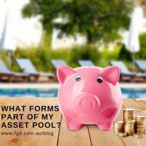 What forms part of my asset pool