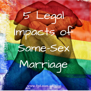 5 Legal Impacts of Same-Sex Marriage